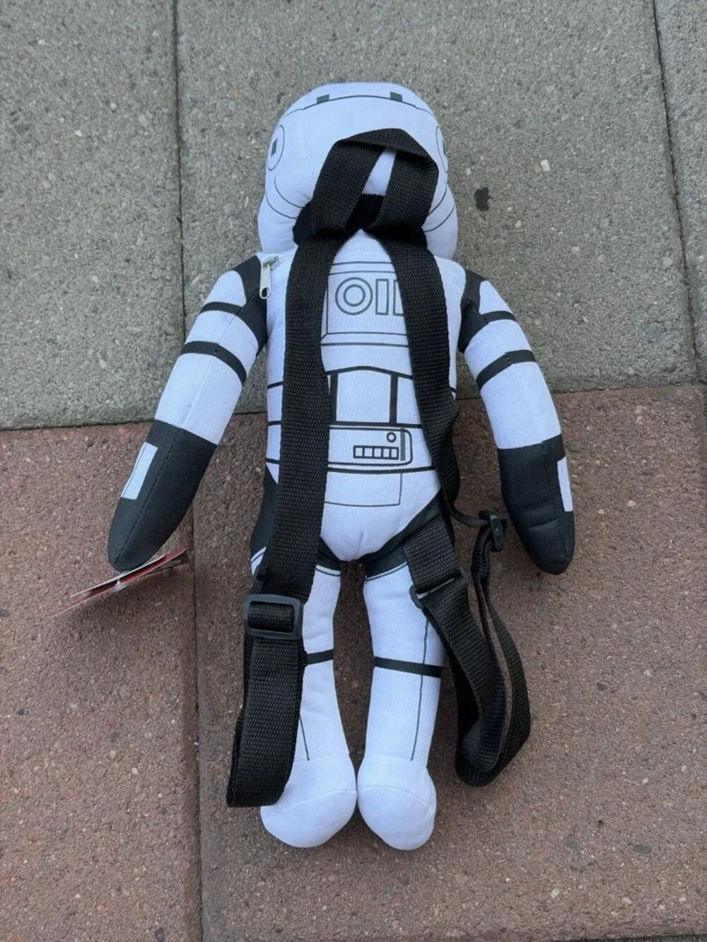 NWT Star Wars Stormtrooper Plush Backpack